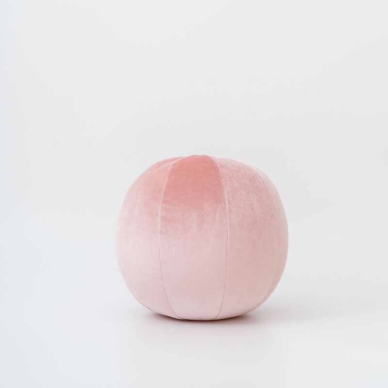 Simanfei kroppspute ball høy elastisk solide dekorative puter låve reisepute myk gåsedun klem sengepute: Rosa