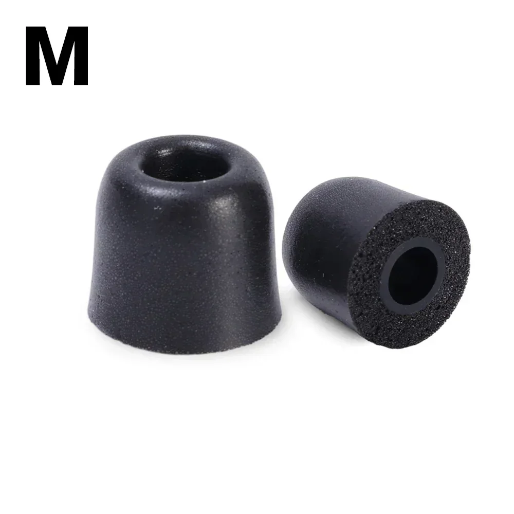 Embout d'écouteurs en mousse à mémoire de forme souple, isolation du bruit, embouts d'oreille confortables en mousse à mémoire de forme, oreillettes pour écouteurs intra-auriculaires, 4.5mm universels