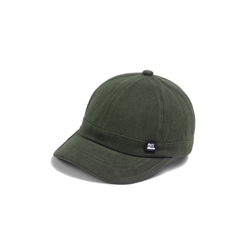 De ala corta tapa de Puerto hembra estilo retro marea Otoño e Invierno adecuado para el rostro de la versión coreana de La casual salvaje gorra de béisbol: Gris oscuro
