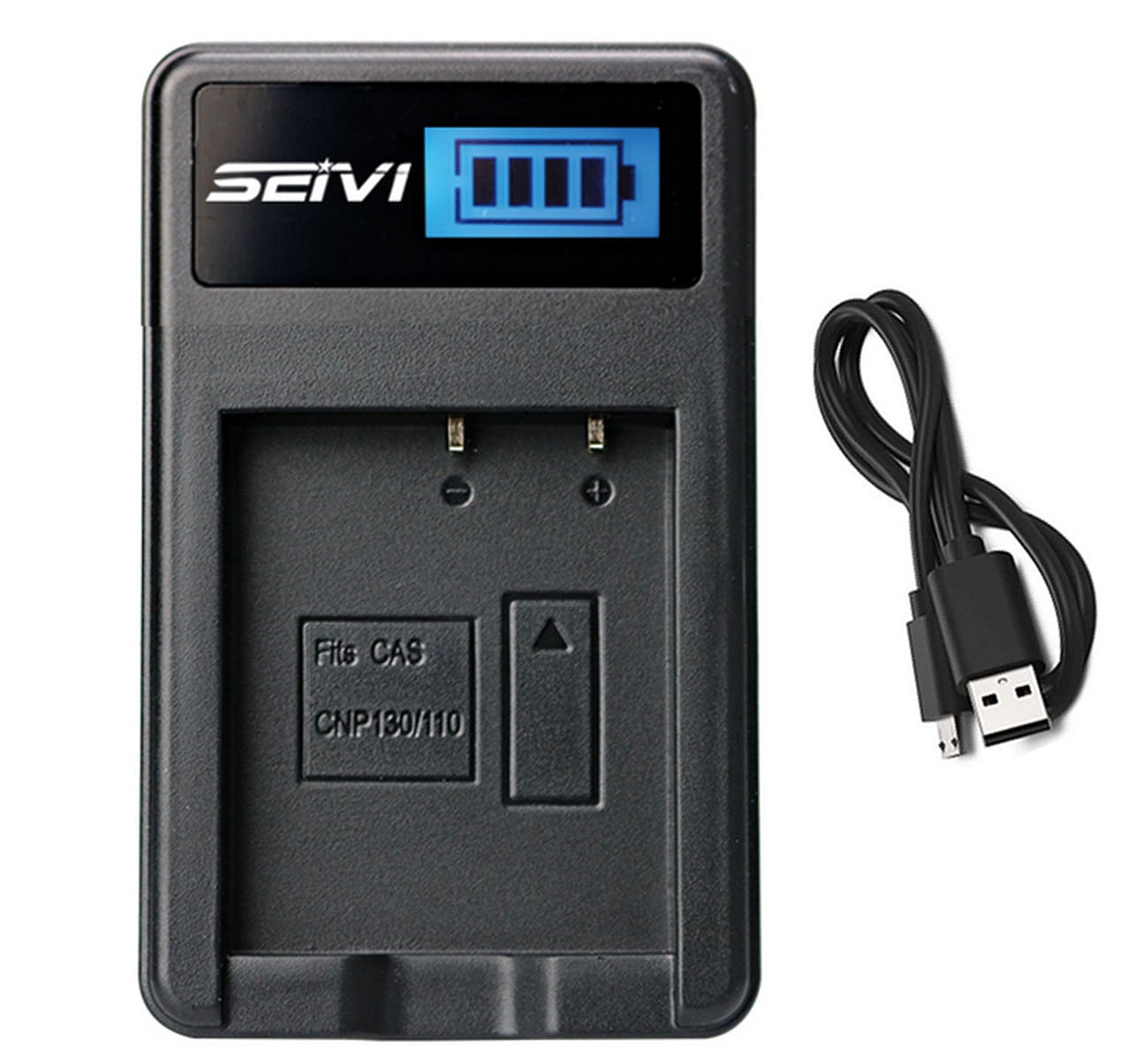 Battery Charger For Casio NP-130 NP130 NP-130A NP130A