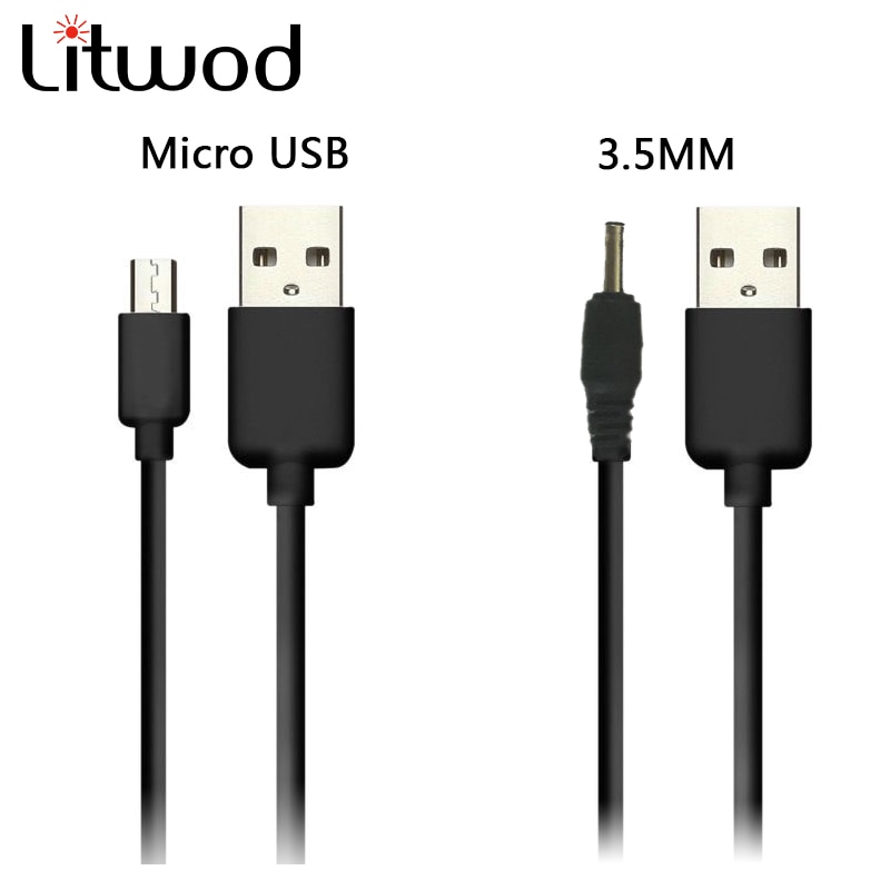 Lighting Accessories Charging Cable Wire Charger The Battery Or Flashlight For Rechargeable Headlamp Torch Universal Usb Dc3.5