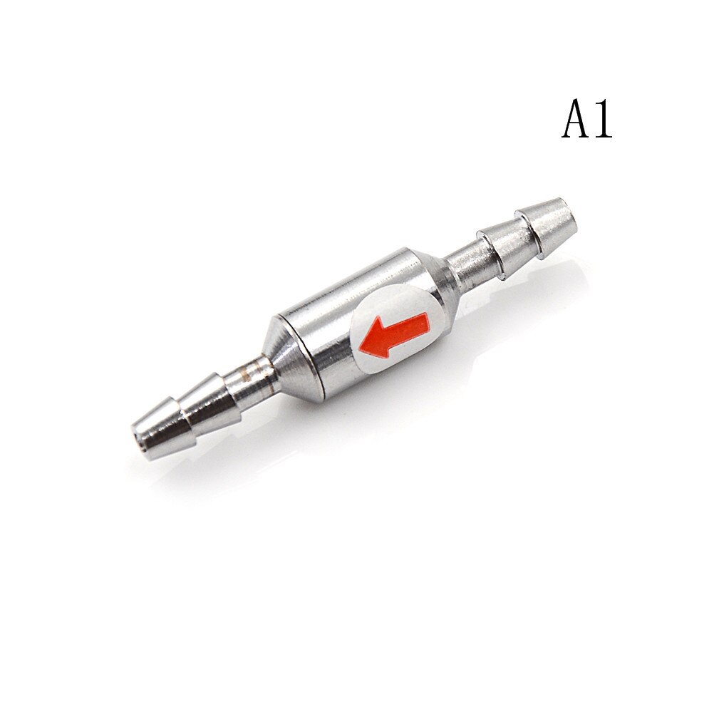 CO2 Check Valve One Way For Aquarium CO2 Diffuser Regulator Stainless Steel