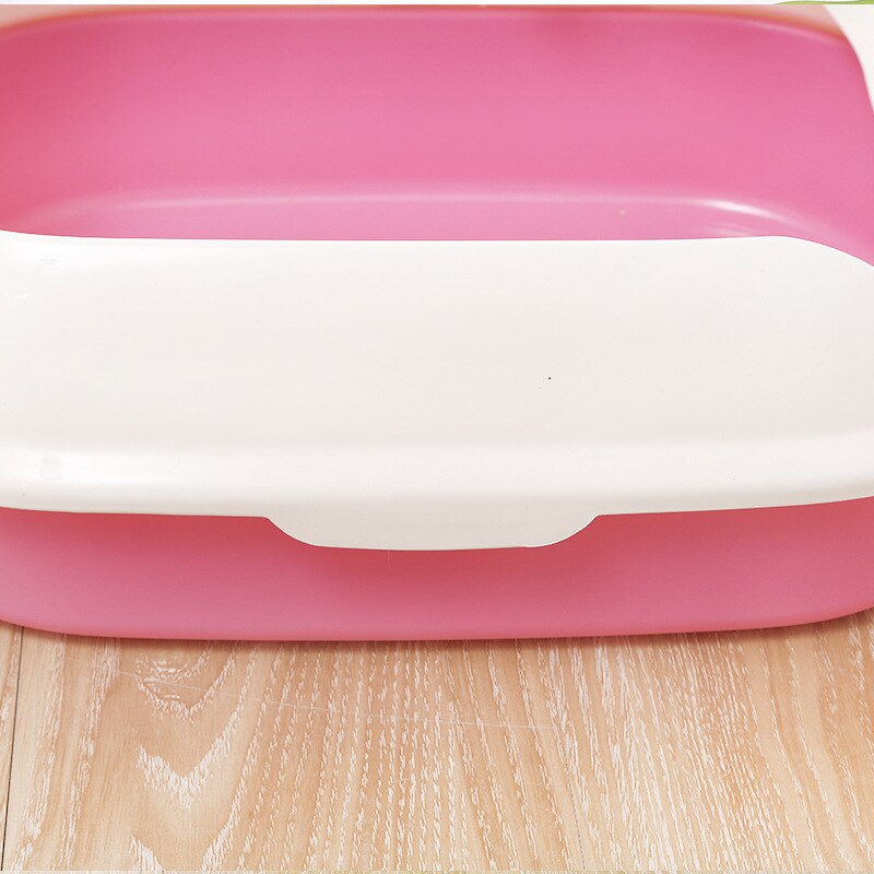 2pcs/Lot Dog Cat Litter Box+Sandbox Scoop Pet Products Cat Poop Tray Cleaning Box Toilet For Cats Pet Accessories