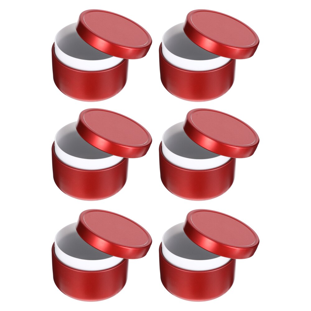 10Pcs Round Tea Jars Tinplate Scented Tea Boxes Tea Leaf Stoarge Tanks Tea Cans