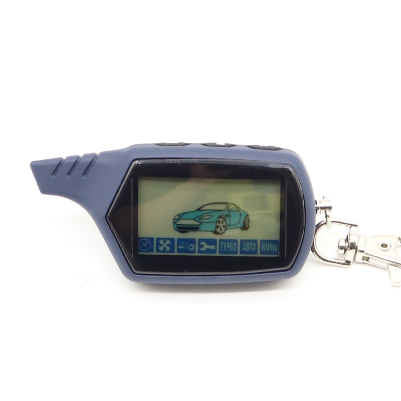 sistema antirrobo A91 LCD mando a distancia para 2 vías coche alarma Starline 91 motor de arranque llavero Fob/lcd cuerpo remoto