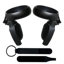 2pcs Non-slip Straps Adjustable Knuckle Wrist Band for Oculus Quest / Rift S T VR Touch Controller Grip Spare Parts