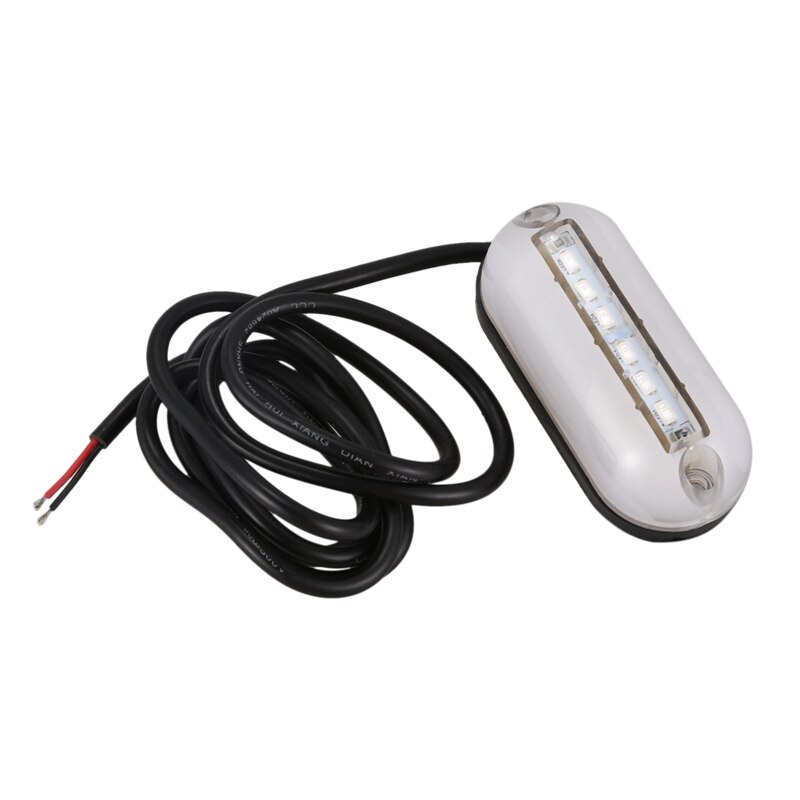 6 Led lumière de pêche sous-Marine 12V bateau veilleuse eau paysage éclairage pour bateau marin