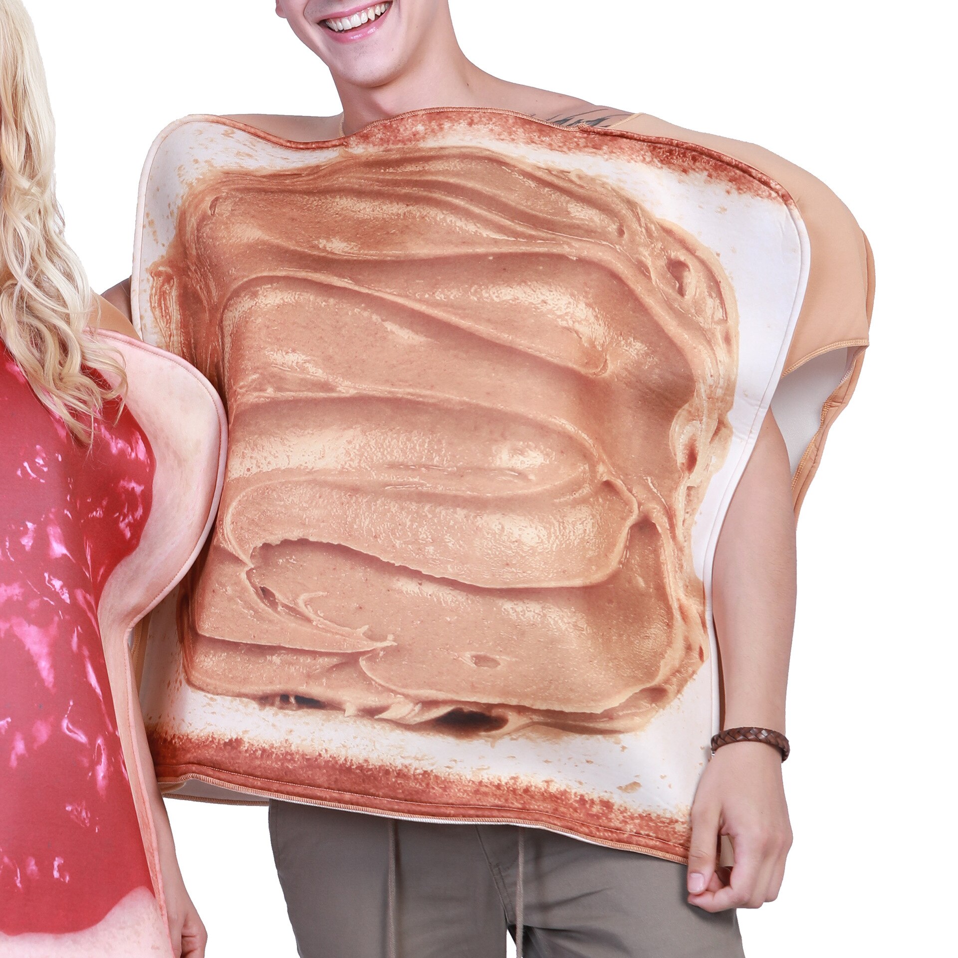 Drôle Couple Costumes Halloween noël Cosplay viande nourriture ensemble déguisement adulte fête Costume fantasia casal haloween adulto
