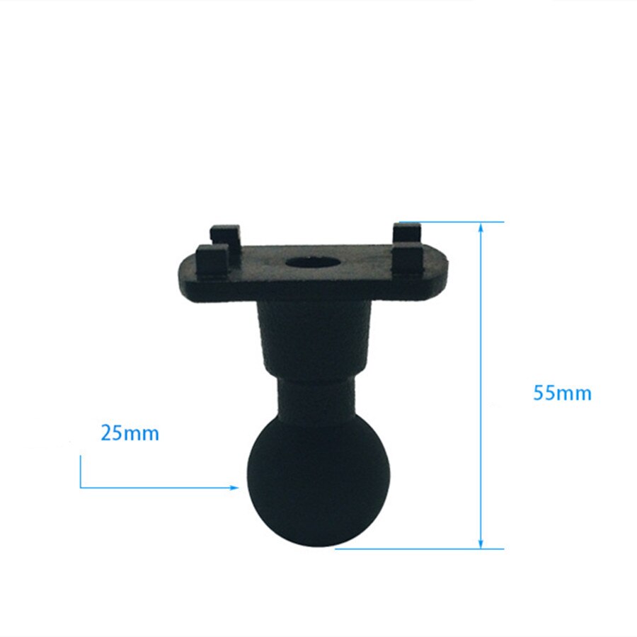 Jadkinsta Motorcycle Ballhead Holder Mount 1 Inch Autocycle Stand for Gopro Xiaomi for iPhone for GPS: D