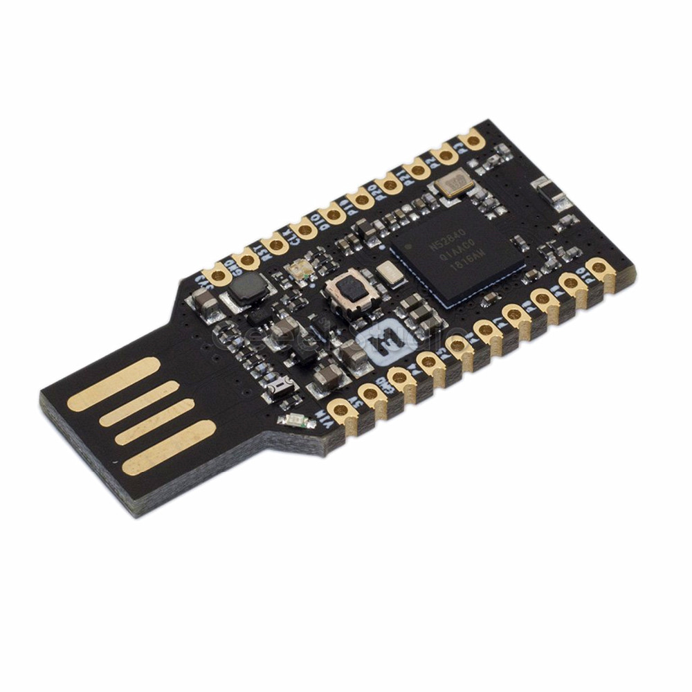 ! nRF52840 Micro Dev Kit USB Dongle with Case