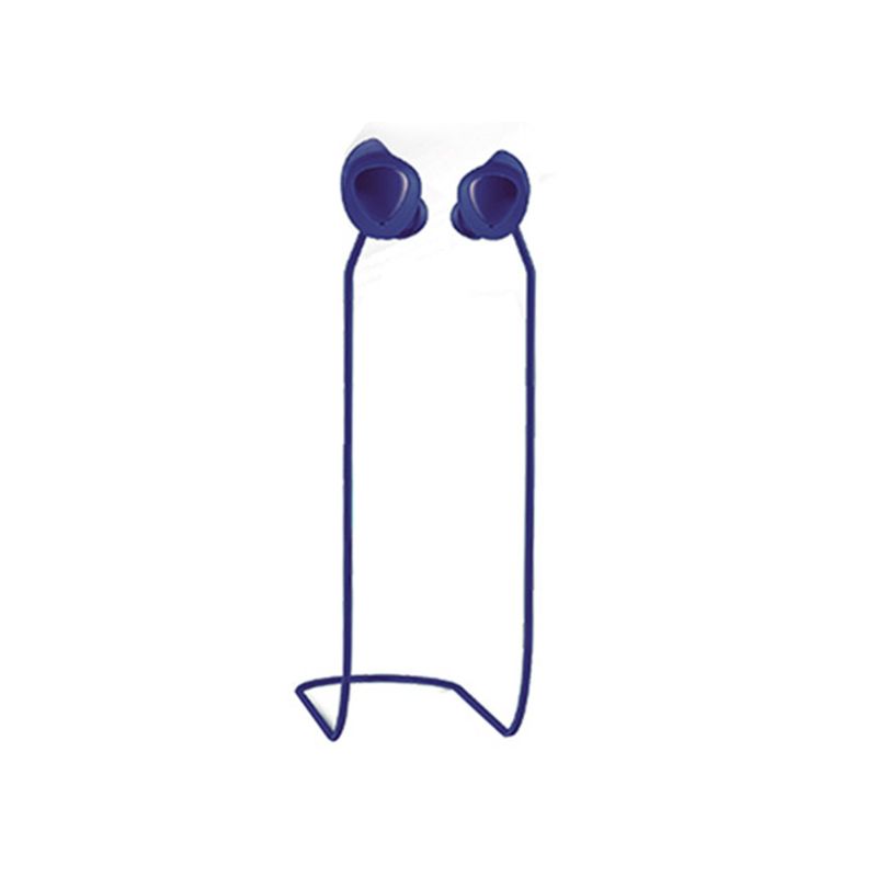 Pasek Anty-zgubny Silikonowy do Samsung Galaxy Buds - Smycz Sportowa Odporna na Pot: Niebieski