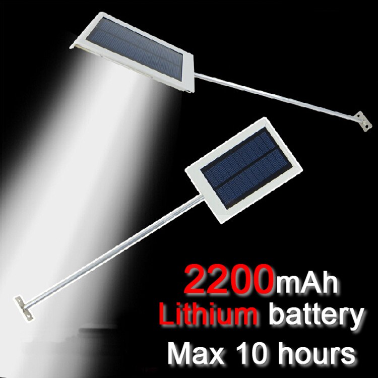 QLTEG 15 LED Solar lamp Sensor zonne-energie Panel Led-straatverlichting Outdoor Tuinpad Spot Muur Emergency Lamp luminaria