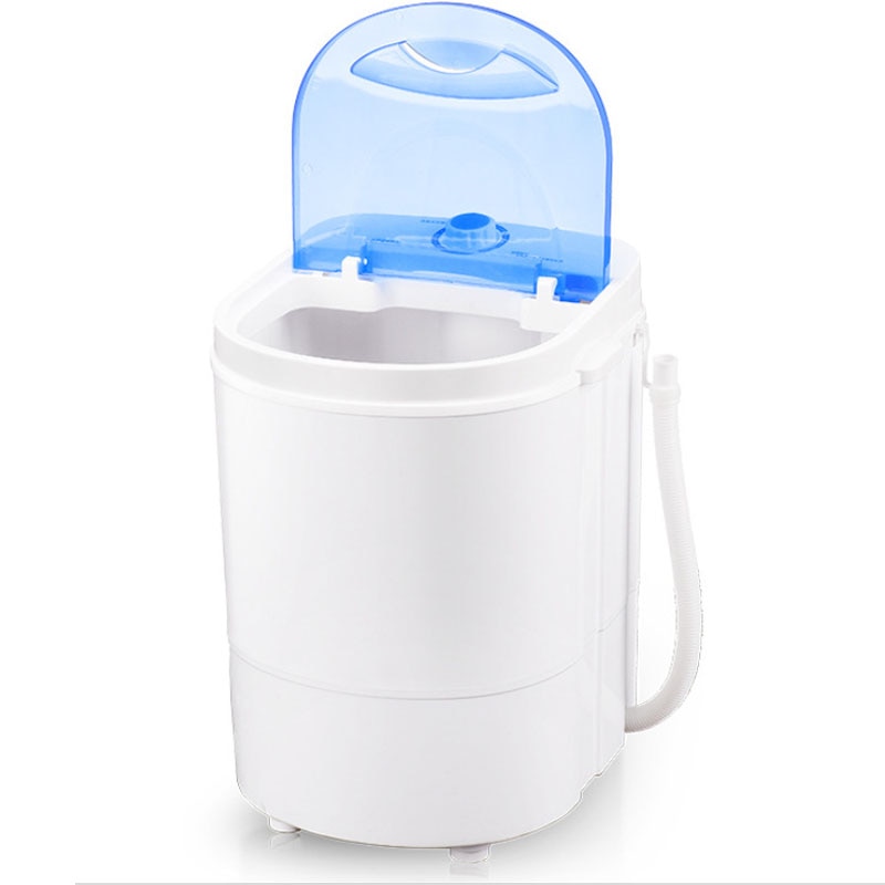 220v clothes mini washing machine small portable washing machine low noise semi-automatic single-barrel washer for home dorm