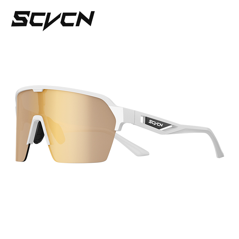 Scvcn-gafas de sol fotocromáticas para mujer, lentes de sol de lujo a la para conducir, pescar, ciclismo, Golf, bicicleta de montaña: Gris claro