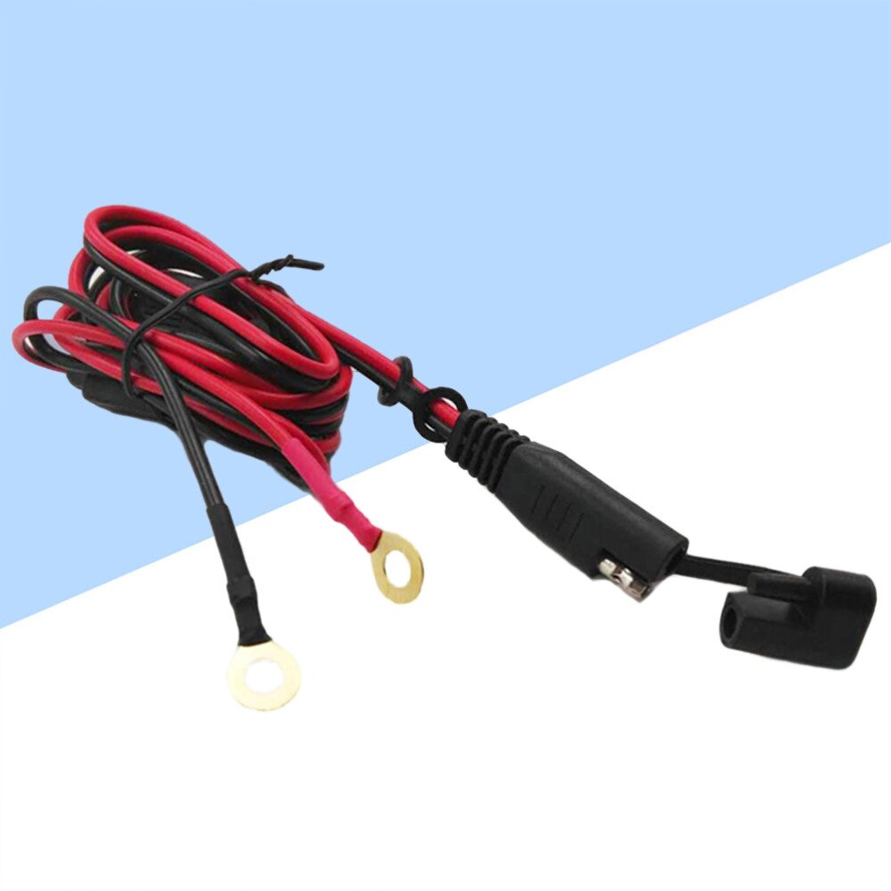 SAE to Round Terminal Charging Cable Motorcycle Circuit Cable Battery Power Line Solar Battery Connect Cable