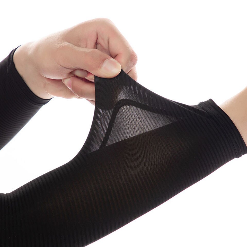 Manchettes de Protection solaire pour hommes et femmes, 2 pièces, manchette respirante à séchage rapide, chauffe-bras pour cyclisme, vélo, Golf, sport