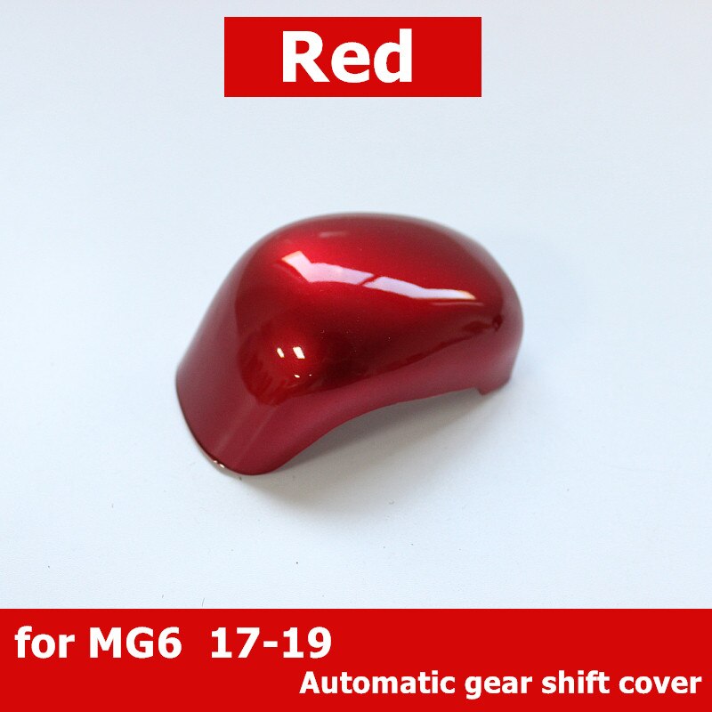 Modified Carbon Fiber Car Automatic Gear Cover for MG MG6 MG ZS Gear Handle Cover Styling Auto Interior Decoration: for MG6