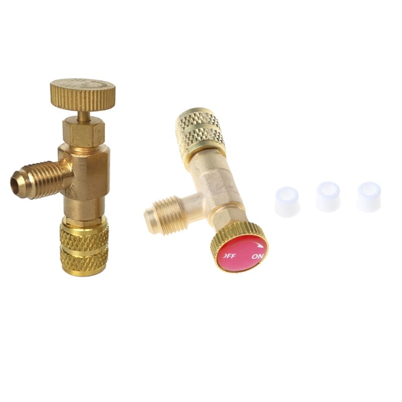 R22/R410 Refrigeration Charging Adapter Connector Liquid Addition Accessories Home Air Conditioning Valve Tool