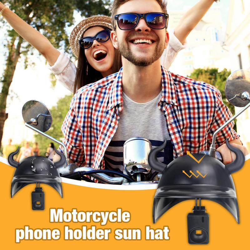 Phone Mount Sun Shade Electric Bicycle Phone Holder Sun Hat Electric Bicycle Phone Holder Cover For Sun Shield Mount Umbrella