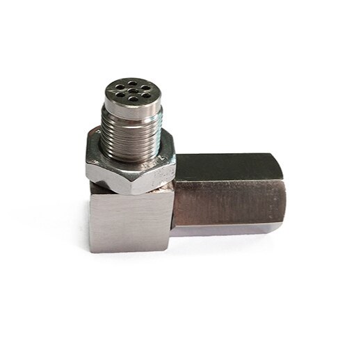 90 Degree Automobile Oxygen Sensor Connector Fault Light Shielding Head Connector M18 X 1.5