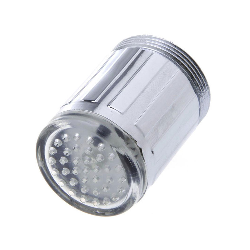7 kleurrijke Tap Nozzle LED Light Kraan Water Douche LED Kraan Licht Veranderende Kleuren TE Tap Kranen