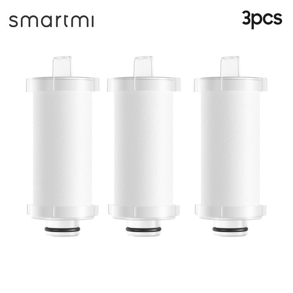 3Pcs Smartmi Toiletbril Filter Element Voor Smartmi Toiletbril Upgrade Versie Spiraal Filter Element 5μm Filtratie Pp Katoen