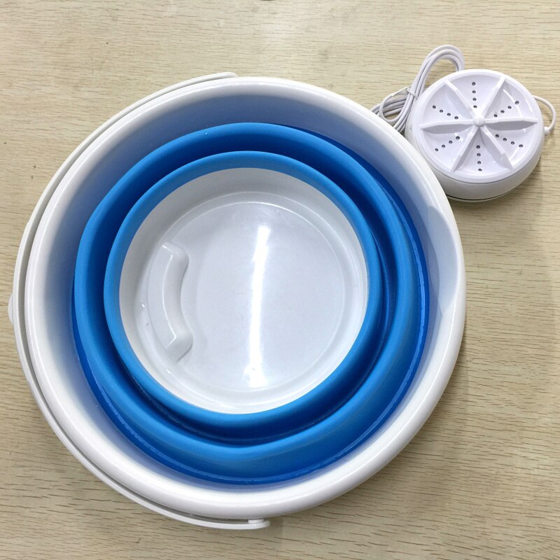 Originele Ultra Sonic Cleaner Sonic Mini Wasmachines Draagbare Opvouwbare Emmer Opvouwbare Wasserij Kleding Wasmachine Schoonmaken Best