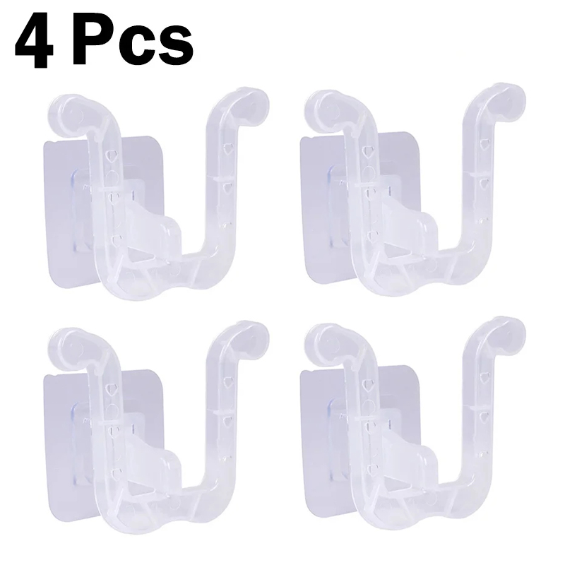 Ganchos para zapatillas de baño, estantes para zapatillas sin perforaciones montados en la pared, estante de almacenamiento autoadhesivo para zapatillas, soporte para colgar zapatos, 2 uds.: Gris oscuro