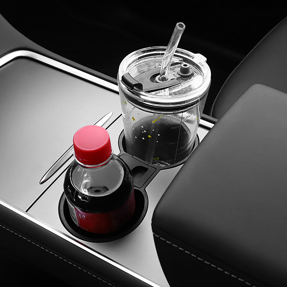 Porte-gobelet de Console centrale, pour Tesla Model 3 Y , accessoires d&#39;intérieur de voiture, accessoires de rangement