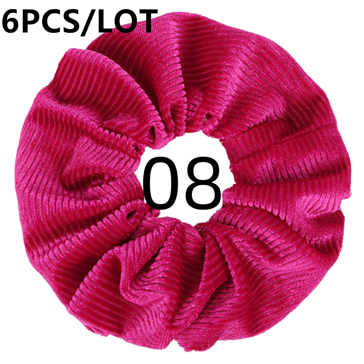 10/6 pçs veludo scrunchies elásticos de borracha mulheres meninas macio sólido headbands rabo de cavalo titular faixa de cabelo acessórios warmtie