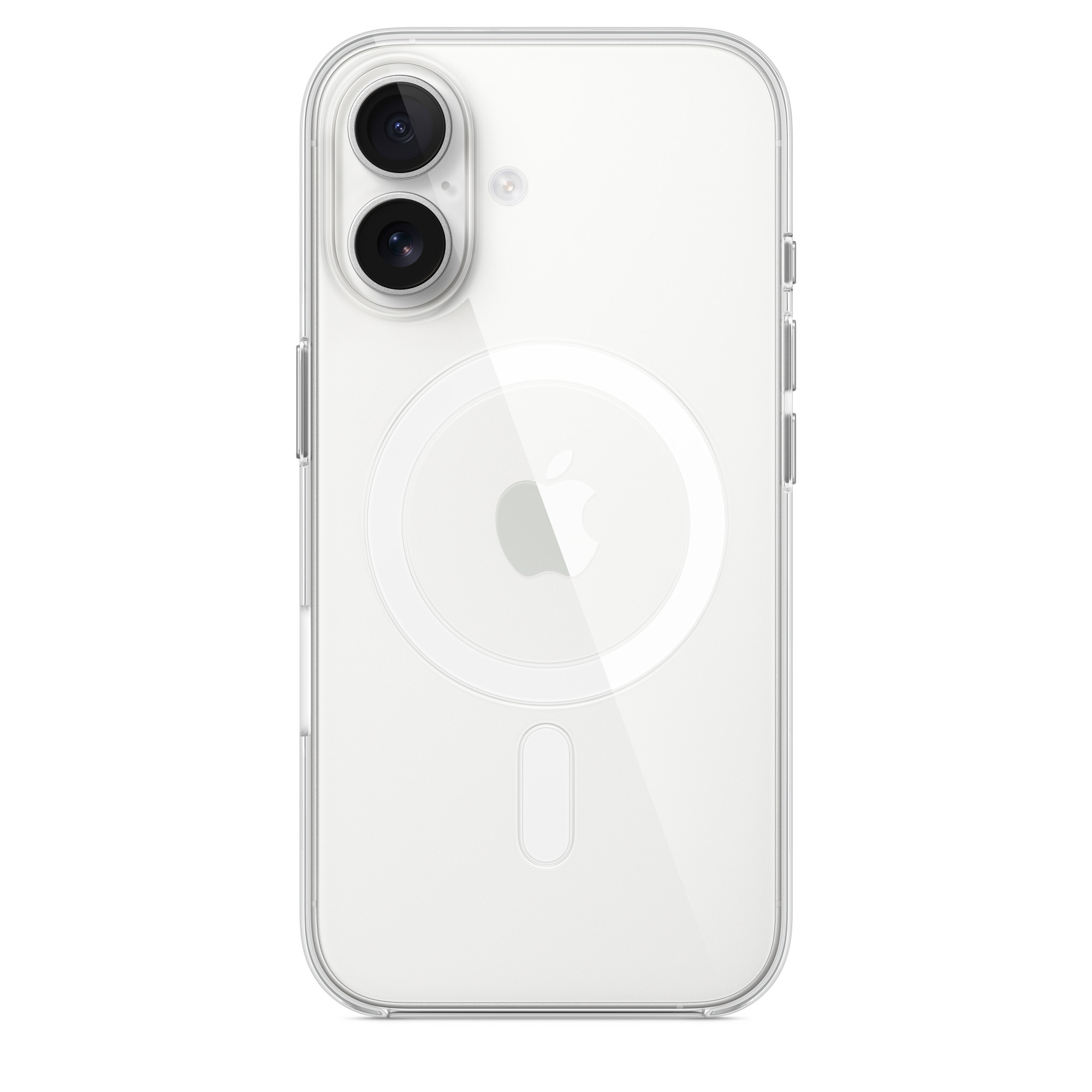 Cover Magnetica per IPhone 16 Pro Custodia Compatibile con MagSafe in Silicone Trasparente Resistente Ricarica Wireless
