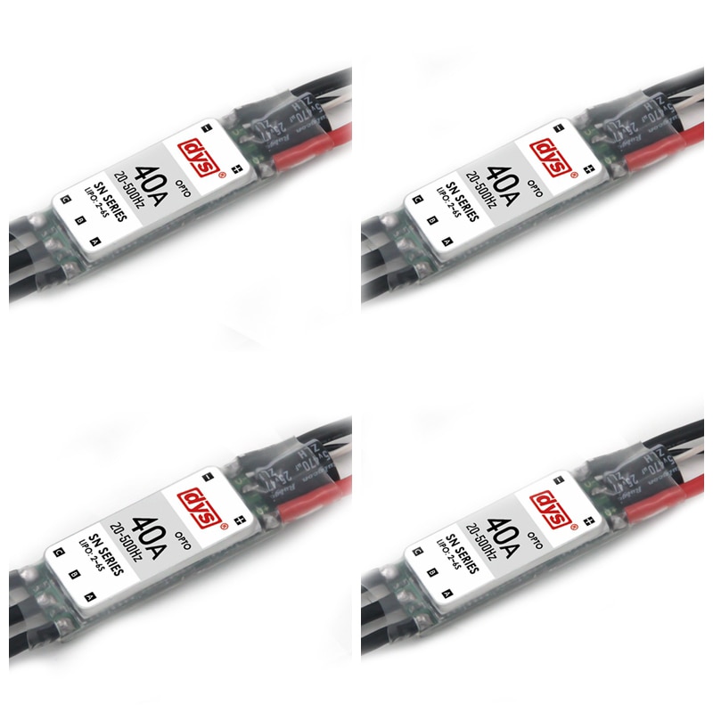 4 stks/partij DYS SN40A 40A SimonK ESC OPTO Voor Rc helicopter Multicopter