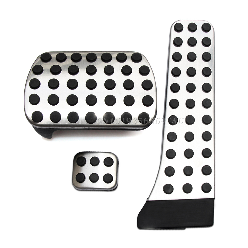 Stainless steel pedal for Mercedes Benz C E S GLK SLK CLS SL-Class W203 W204 W211 W212 W210 W205 accelerator brake footrest pad