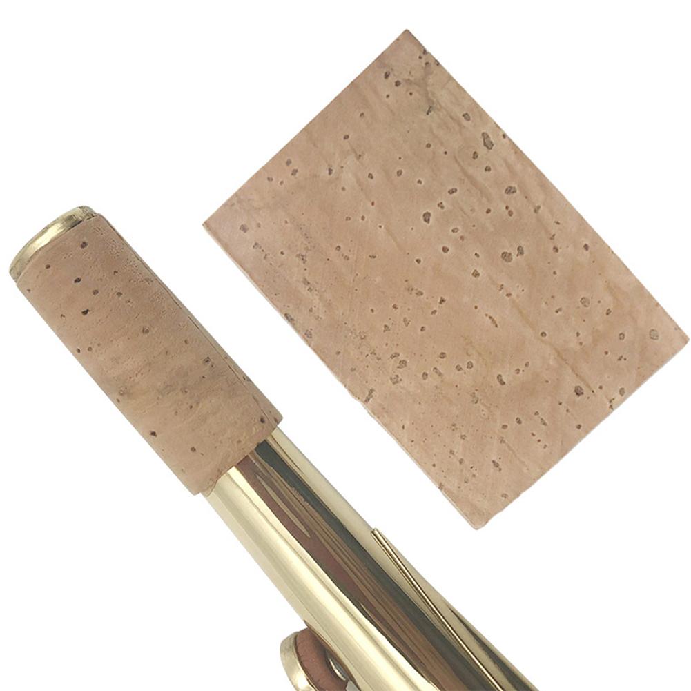 10Pcs Natural Sax Saxophone Neck Cork Sheet Mat Musical Instrument Accessories
