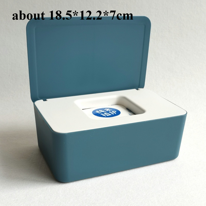 Bamboo Box Tissue Household Hotel Cafe for Napkin Dispenser Box Utility Paper Container Large Capacit: Deep Green