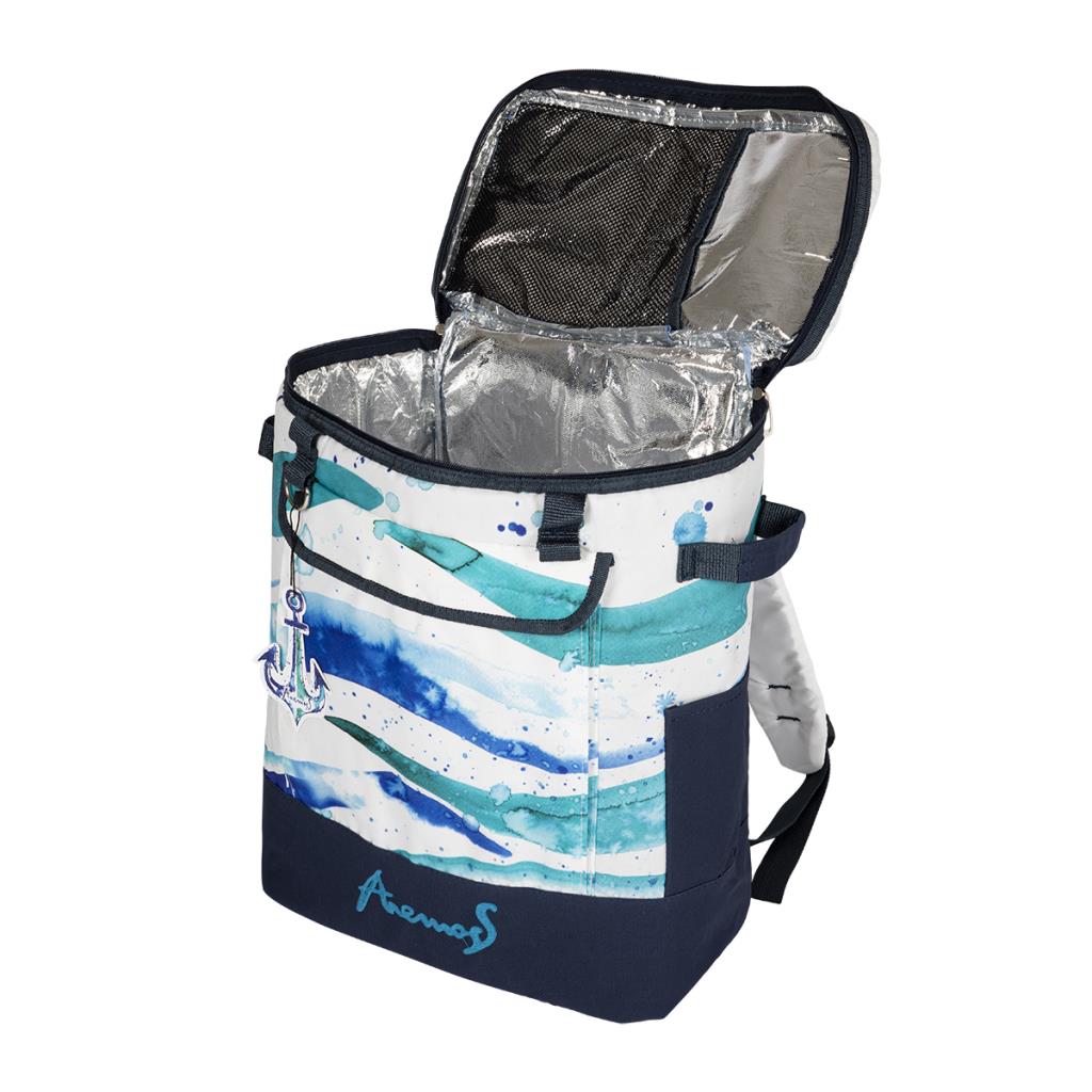 Anemoss Golven Geïsoleerde Koeler Rugzak Draagbare Thermische Voedsel Koelkast Bag Voor Camping Outdoor Lunch Case Waterdichte Stof