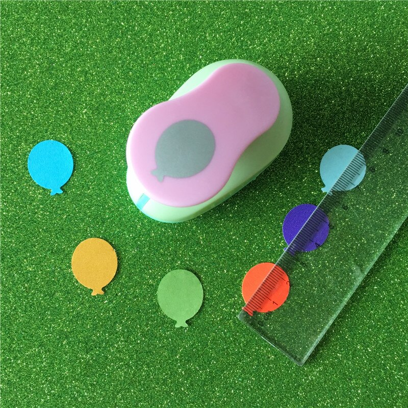1 "(2.5cm) ballon forme EVA mousse poinçons papier poinçon pour carte de voeux à la main bricolage scrapbook artisanat poinçon machine