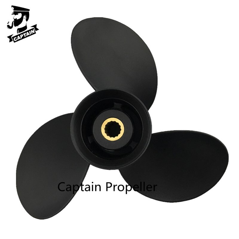9.9HP 15HP 18HP 20HP 9.25x9 Propeller Fit Tohatsu Outboard Engines MFS15C MFS20C MFS9.9C 14 Tooth Spline 3BAB64518-1