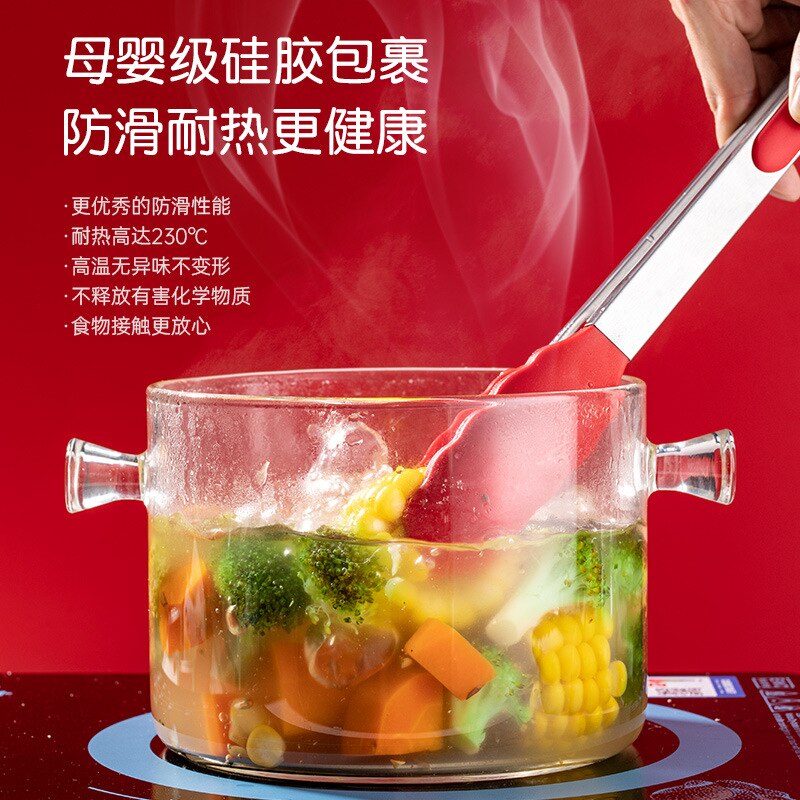 Kitchen utensils food clip silicone food clip barbecue clip steak clip fried fish bread barbecue buffet clip