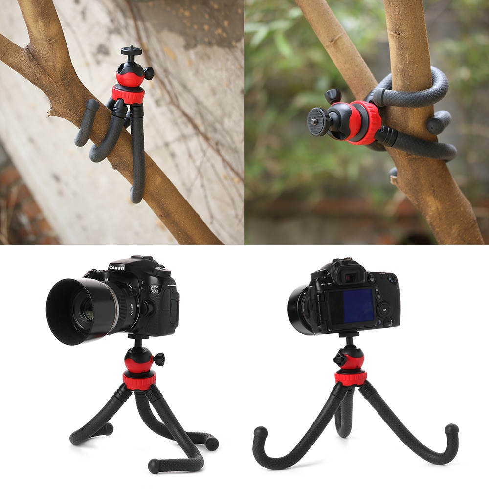 Outdoor Photography Portatile Treppiede Flessibile Octopus Stand Gorilla Pod Supporto Della Macchina Fotografica Del Telefono Mobile Smartphone Holder