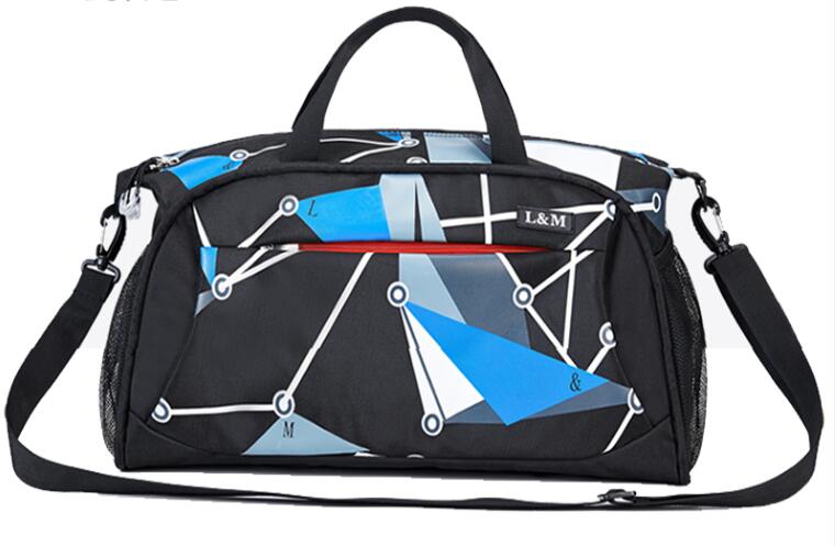 Top nylon outdoor heren dames multifunctionele sport gym training tas sac de sport reistas fitness schoudertas: Kleuren mengen