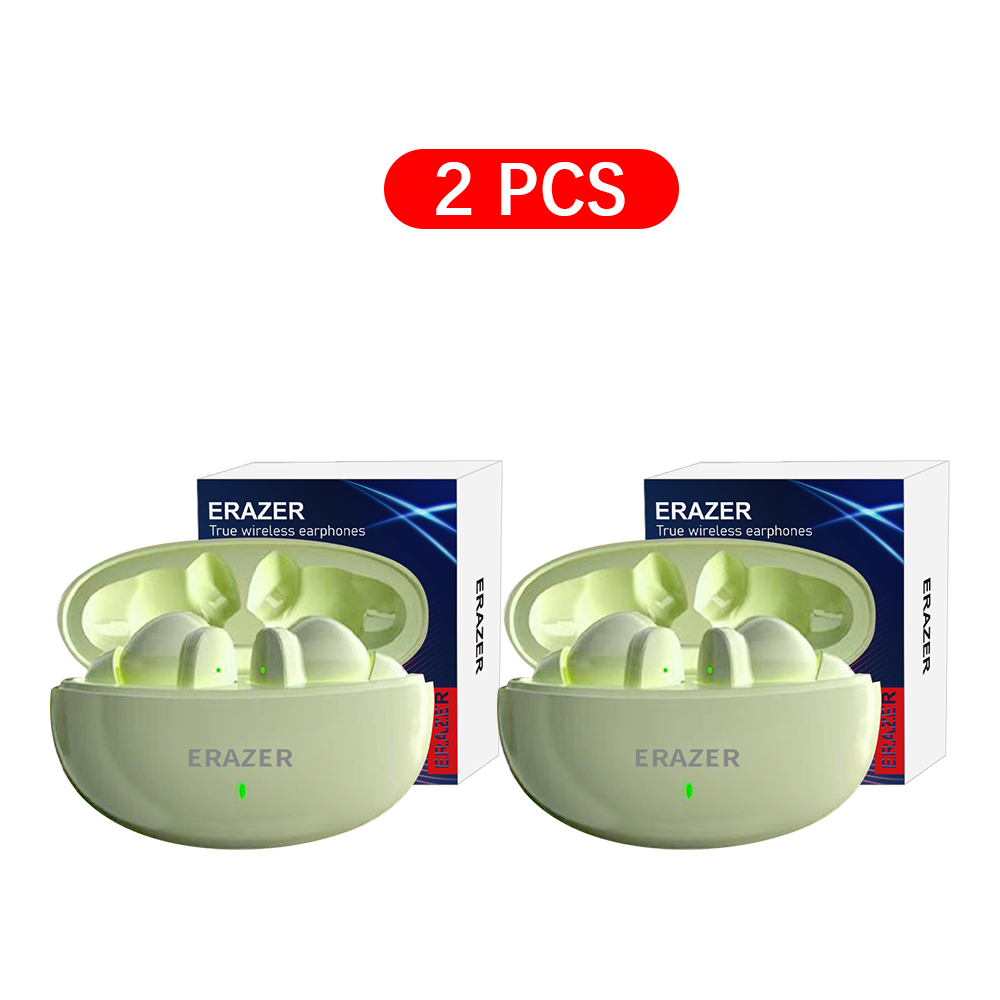 Original Erazer Bluetooth Earbuds Wireless Headphones Gaming Music Earphones Sport Headsets With Microphone: Navy Blue