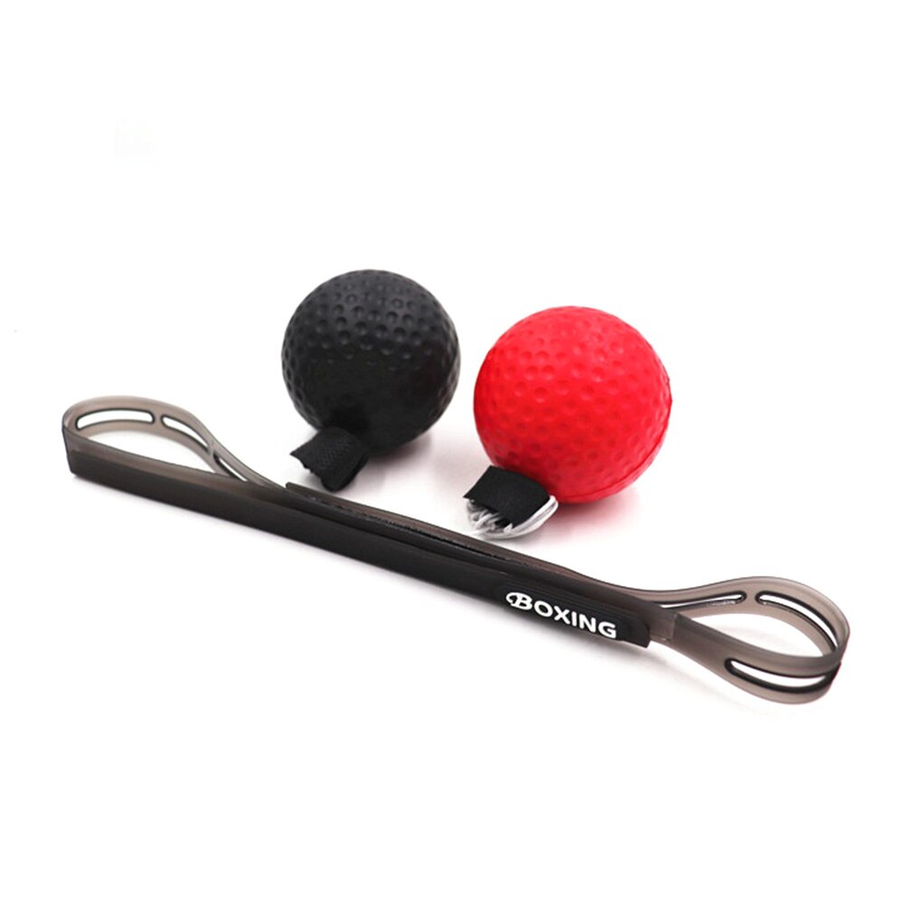 Juego de Pelota de goma para boxeo, reacción de entrenamiento con diadema para accesorios de trabajo eficaces