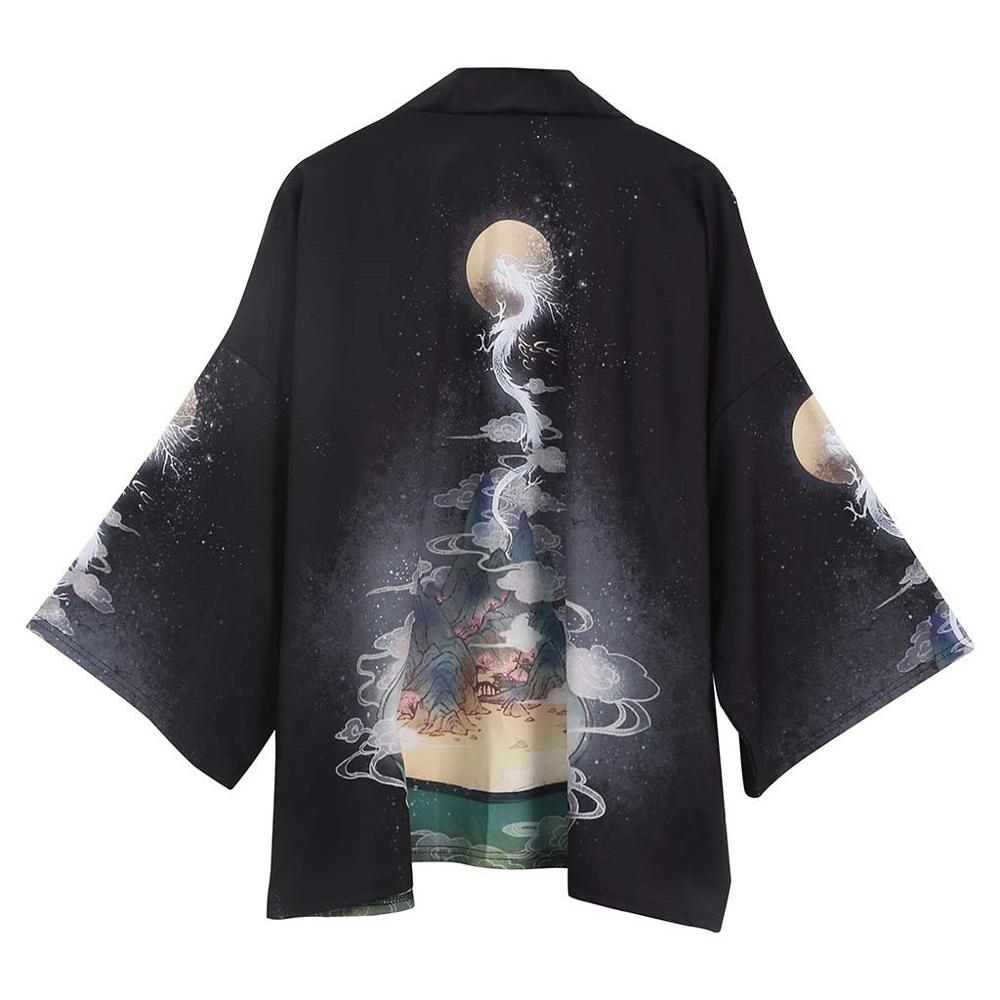 Japanese kimono cardigan men haori yukata male samurai costume clothing kimono jacket mens kimono shirt yukata haori