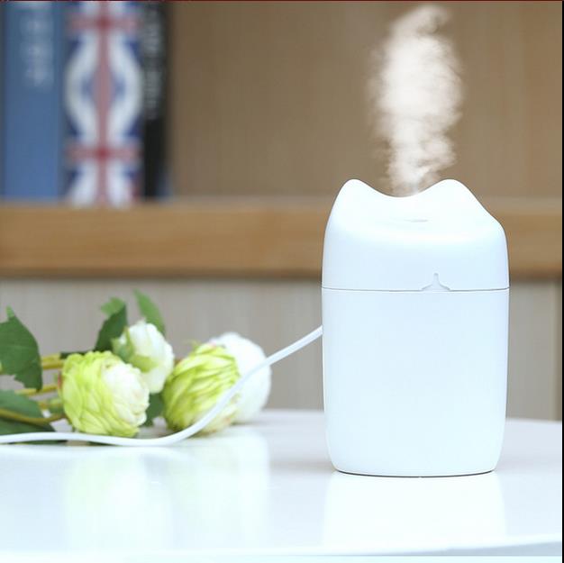 Ultrasone Mini Luchtbevochtiger Aroma Etherische Olie Diffuser Voor Home Auto Usb Fogger Mist Maker