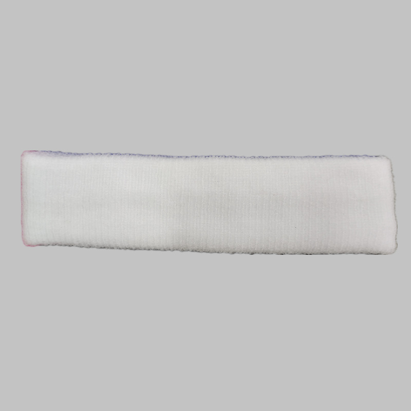 1pc unisexe sport bandeau Anti-transpiration bandeau Fitness Yoga bandeau bandes de sueur enfants cheveux bandeau cerceau Tennis bandeau: WHITE