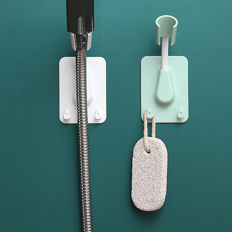 1PC Universal Shower Head Hook Adjustable Hand Shower Holder Shower Riser Rail Rack Bathroom Shower Holder Storage Accessories