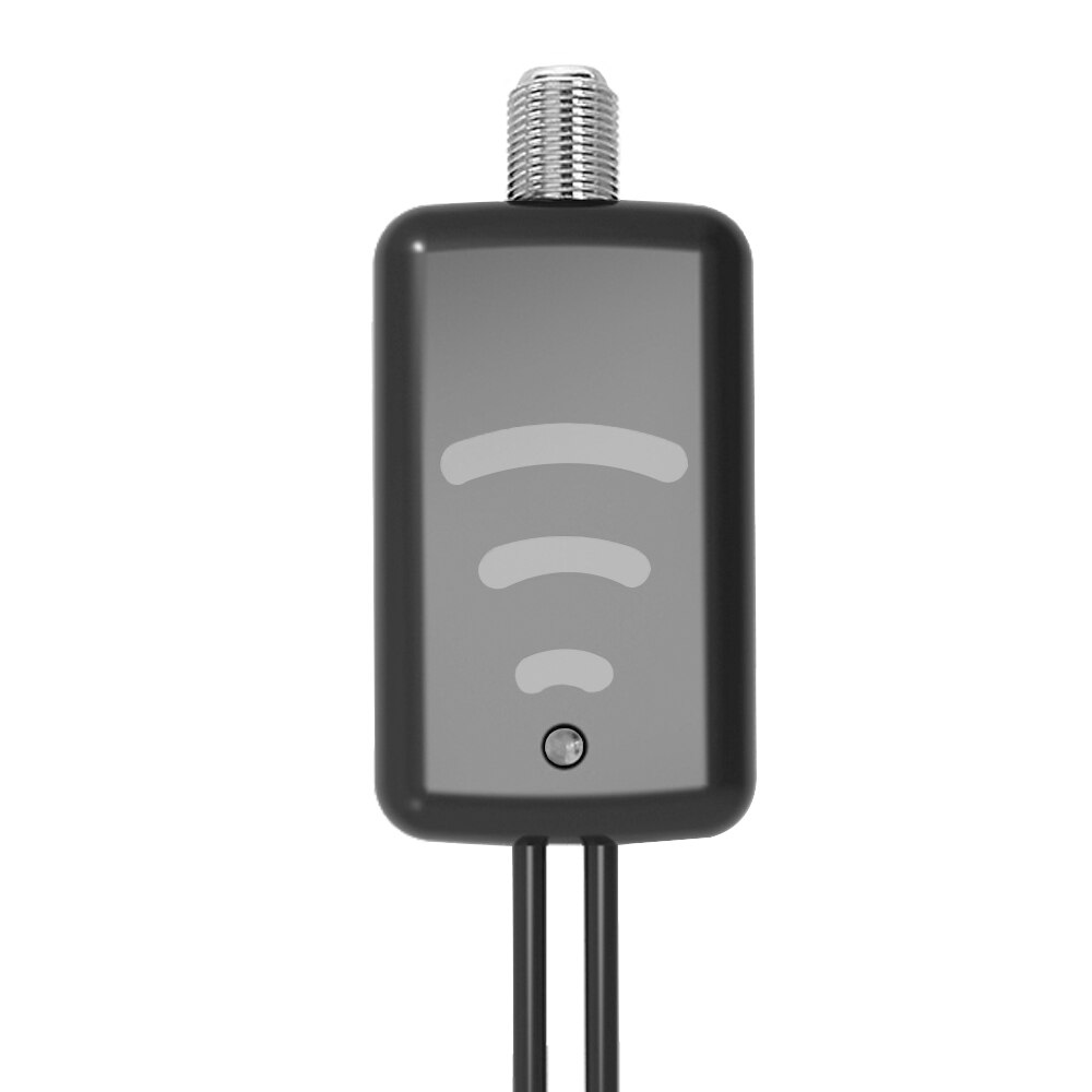 Indoor Digital TV Aerial 25dB Digital HDTV Antenna 120 Miles with Signal Amplifier Booster TV Radius Antenna VHF UHF Antenna