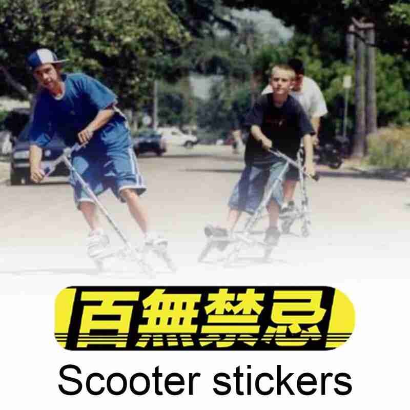 Suitable For Xiaomi scooter modification stickers 9 stickers throttle finger stick No. M365 dial scooter G30 2 pro MAX fing