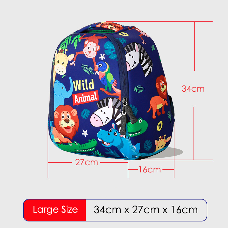 Leuke Eenhoorn Kids School Tassen voor Meisjes Creatieve Dieren Waterdichte 3 Size Kind Schooltas Jongen School Rugzakken Mochilas: 10